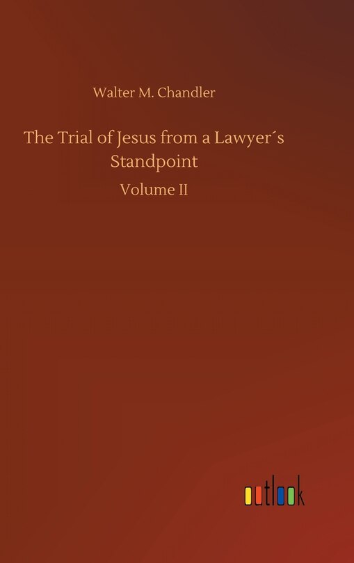 Front cover_The Trial of Jesus from a Lawyer´s Standpoint