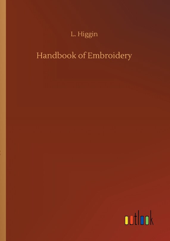 Front cover_Handbook of Embroidery