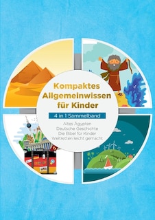 Couverture_Kompaktes Allgemeinwissen für Kinder - 4 in 1 Sammelband