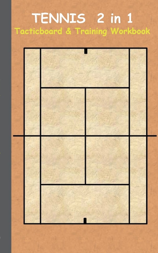 Front cover_Tennis 2 in 1 Tacticboard and Training Workbook