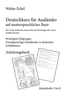 Couverture_Deutschkurs für Ausländer auf muttersprachlicher Basis - Anleitungsbuch
