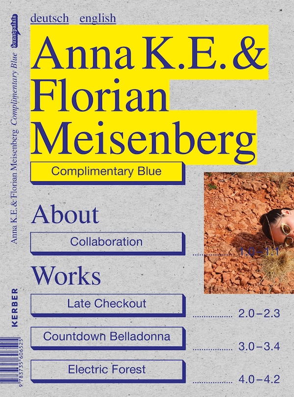 Front cover_Anna K.E. & Florian Meisenberg: Complimentary Blue