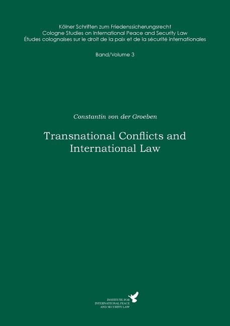 Couverture_Transnational Conflicts and International Law
