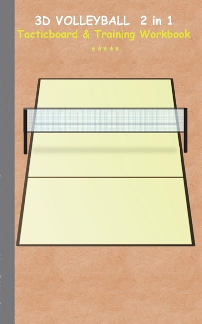 Front cover_3D Volleyball 2 in 1 Tacticboard and Training Workbook