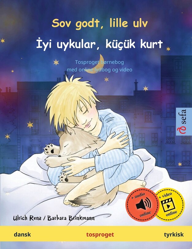 Couverture_Sov godt, lille ulv - İyi uykular, küçük kurt (dansk - tyrkisk)