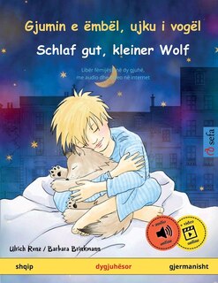 Couverture_Gjumin e ëmbël, ujku i vogël - Schlaf gut, kleiner Wolf (shqip - gjermanisht)