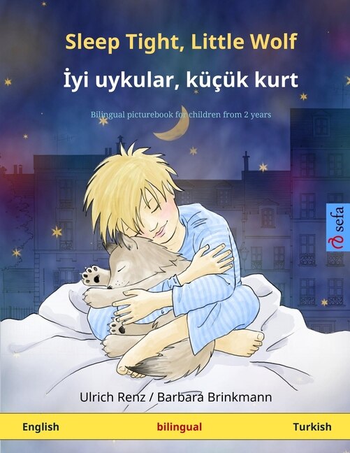 Couverture_Sleep Tight, Little Wolf - İyi uykular, küçük kurt (English - Turkish)