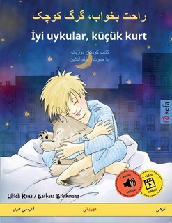 Couverture_راحت بخواب، گرگ کوچک - İyi uykular, küçük kurt (فارسی، دری - ترکی)
