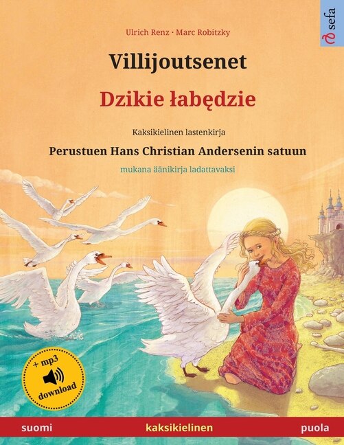 Front cover_Villijoutsenet - Dzikie labędzie (suomi - puola)