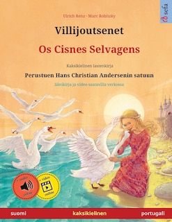 Couverture_Villijoutsenet - Os Cisnes Selvagens (suomi - portugali)