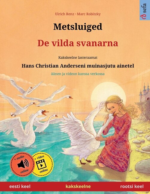 Front cover_Metsluiged - De vilda svanarna (eesti keel - rootsi keel)