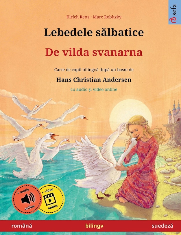 Front cover_Lebedele sălbatice - De vilda svanarna (română - suedeză)