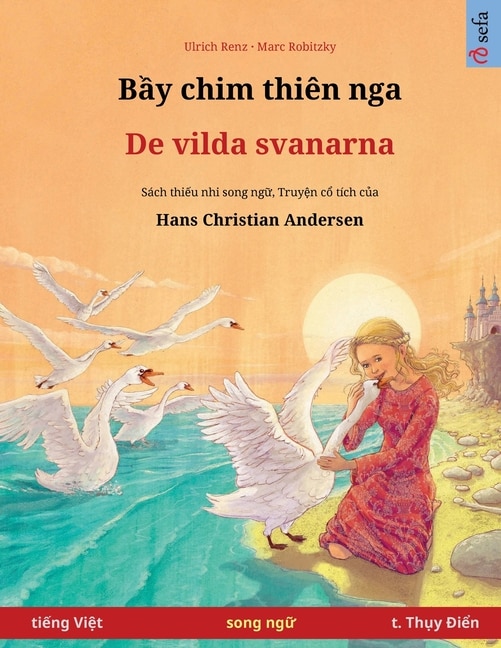 Front cover_Bầy chim thiên nga - De vilda svanarna (tiếng Việt - t. Thụy Điển)