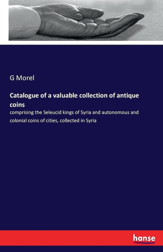 Front cover_Catalogue of a valuable collection of antique coins