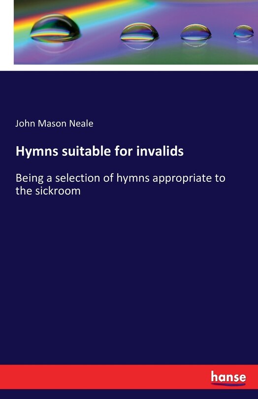 Couverture_Hymns suitable for invalids