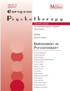 Front cover_European Psychotherapy 2016/2017