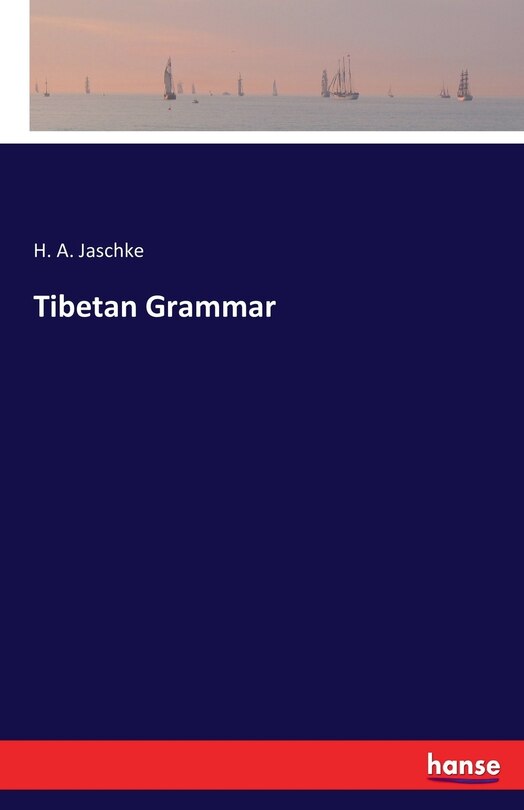 Front cover_Tibetan Grammar