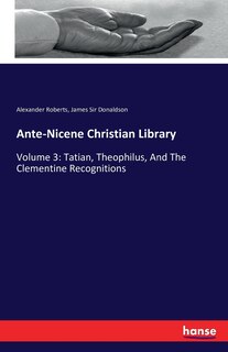 Front cover_Ante-Nicene Christian Library