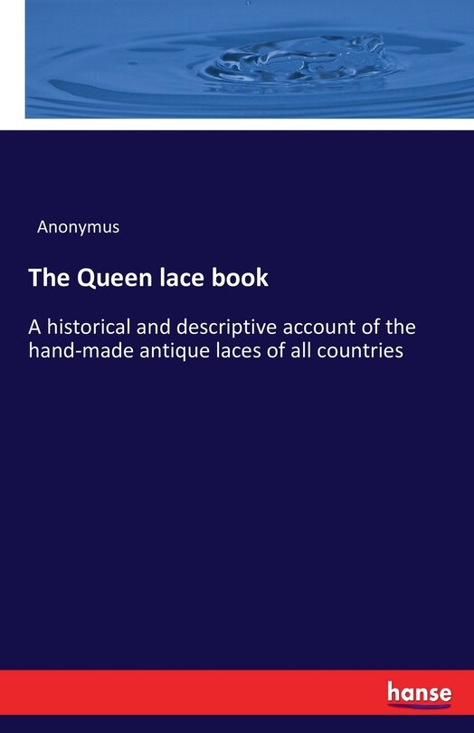 Front cover_The Queen lace book