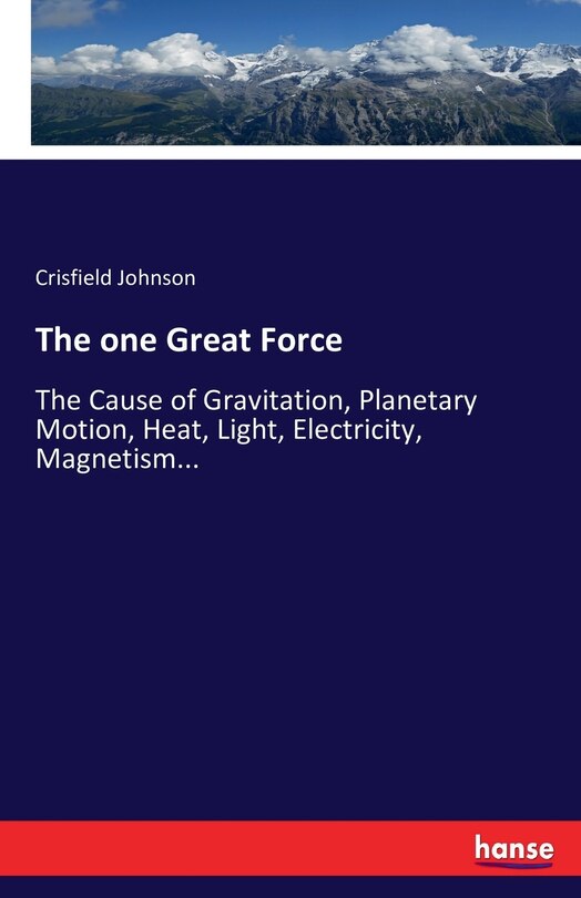 Front cover_The one Great Force