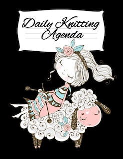 Couverture_Daily Knitting Agenda (1 Year, 12 Months)
