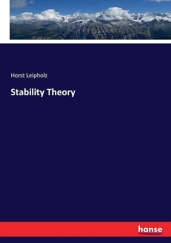 Front cover_Stability Theory