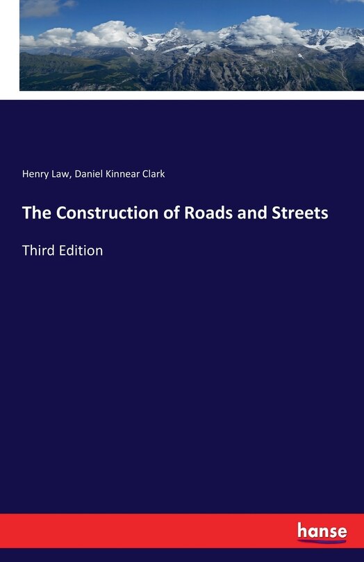 Front cover_The Construction of Roads and Streets