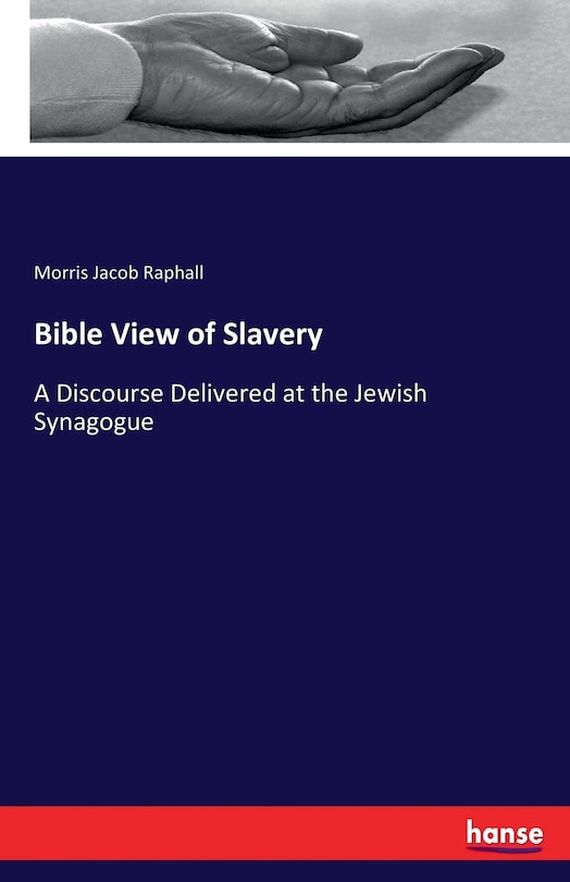 Couverture_Bible View of Slavery