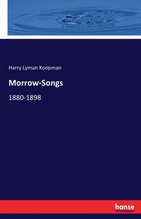 Front cover_Morrow-Songs