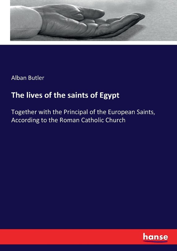 Front cover_The lives of the saints of Egypt