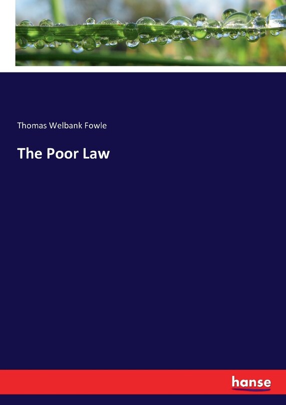 Couverture_The Poor Law
