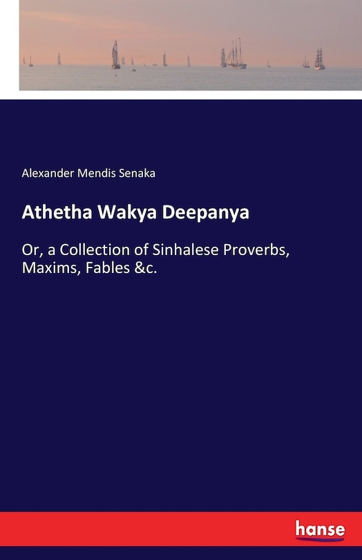 Front cover_Athetha Wakya Deepanya