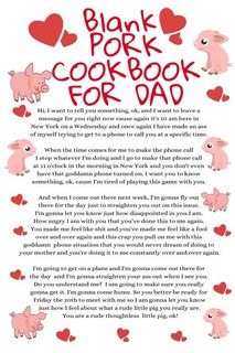 Blank Pork Cookbook For Dad: Funny Father Cookbook Notepad Book - Parody Dad Gift Journal To Write In Meat Grill & BBQ Recipes F