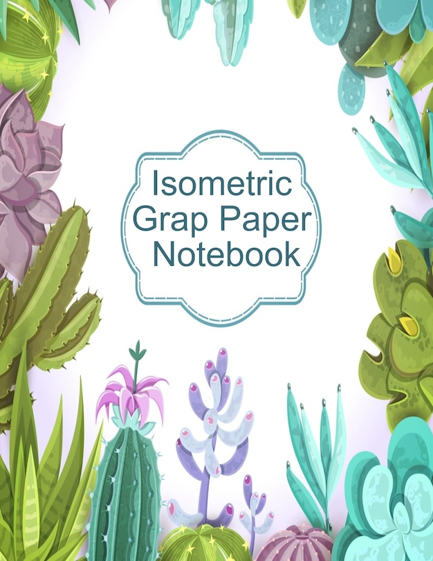 Front cover_Isometric Graph Paper Notebook