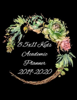 Couverture_8.5x11 Kids Academic Planner 2019-2020