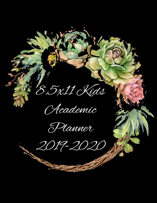 Couverture_8.5x11 Kids Academic Planner 2019-2020
