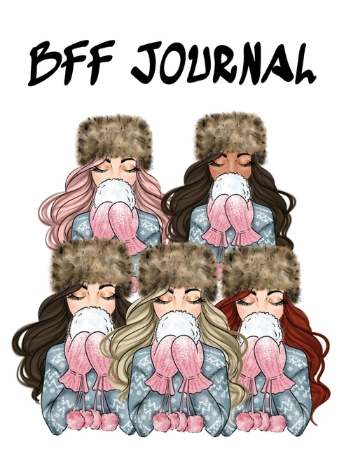 Bff Journal: White Composition Notebook Journaling Pages To Write In Notes, Goals, Priorities, Holiday Pumpkin S