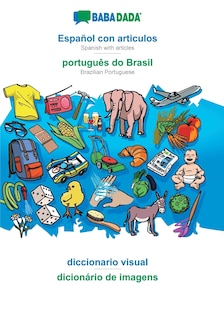 Front cover_Español con articulos - português do Brasil, el diccionario visual