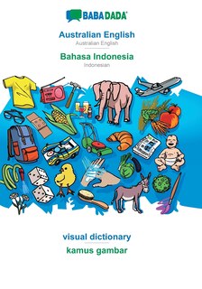 Couverture_Australian English - Bahasa Indonesia, visual dictionary