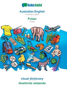 Couverture_Australian English - Pulaar, visual dictionary