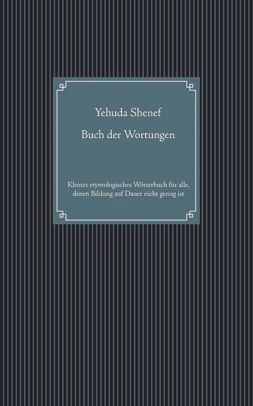 Front cover_Buch der Wortungen