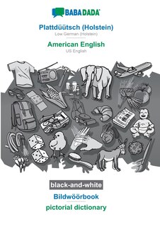 Front cover_Plattdüütsch (Holstein) - American English, Bildwöörbook, BW