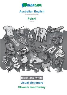 Couverture_Australian English - Polski, visual dictionary, BW