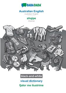 Front cover_Australian English - shqipe, visual dictionary, BW