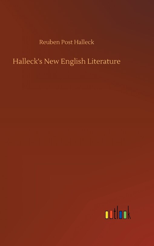 Front cover_Halleck's New English Literature