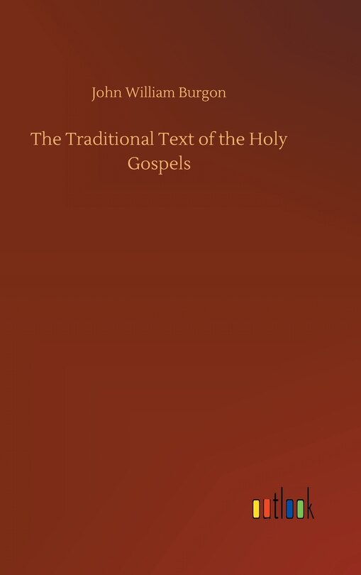 Couverture_The Traditional Text of the Holy Gospels