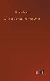 Front cover_A Pickle For the Knowing Ones
