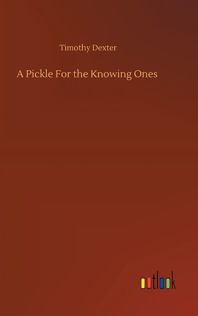 Front cover_A Pickle For the Knowing Ones