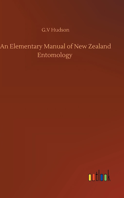 Front cover_An Elementary Manual of New Zealand Entomology