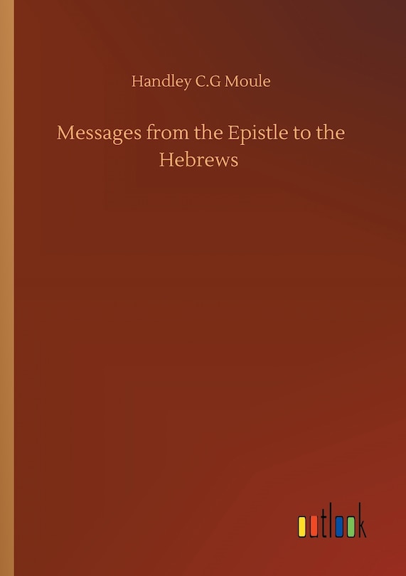 Front cover_Messages from the Epistle to the Hebrews